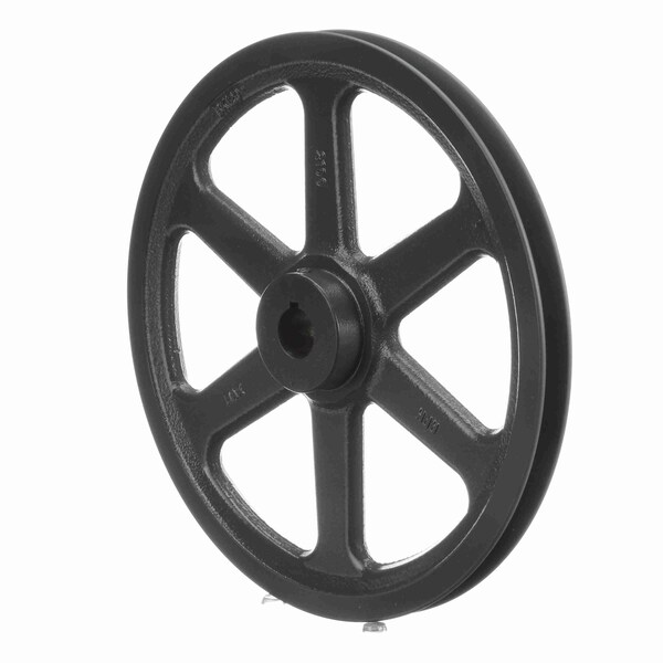 1 Groove Cast Iron Fhp - Finished Bore Sheave, BK120X1